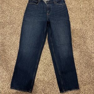 Abercrombie & Fitch Dark Blue Straight Leg Jeans